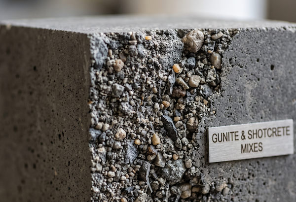 Gunite & Shotcrete Mixes