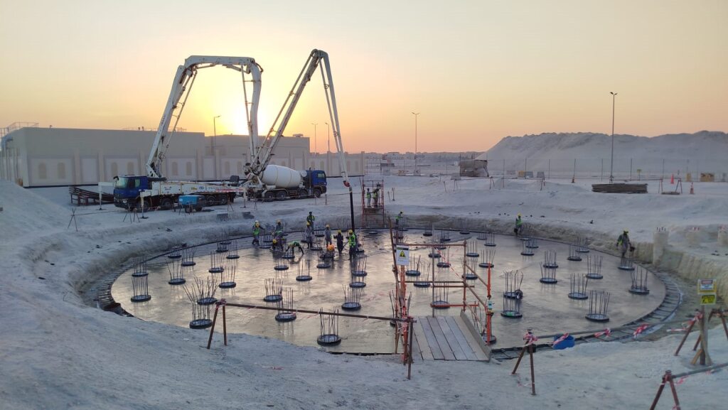 New Water Distribution Station at East Sitra